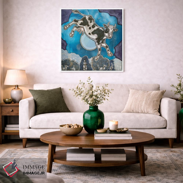 تابلو دکوراتیو سرشار از شادی اثر لینت شلی - D1W
