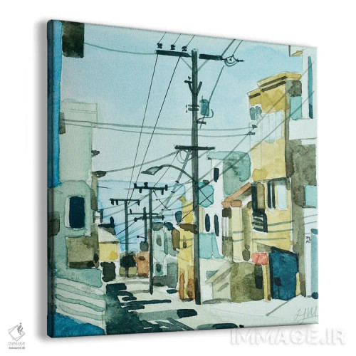 تابلو دکوراتیو به سوی ساحل اثر لویزا میلیسنت - نمای پرسپکتیو محصول