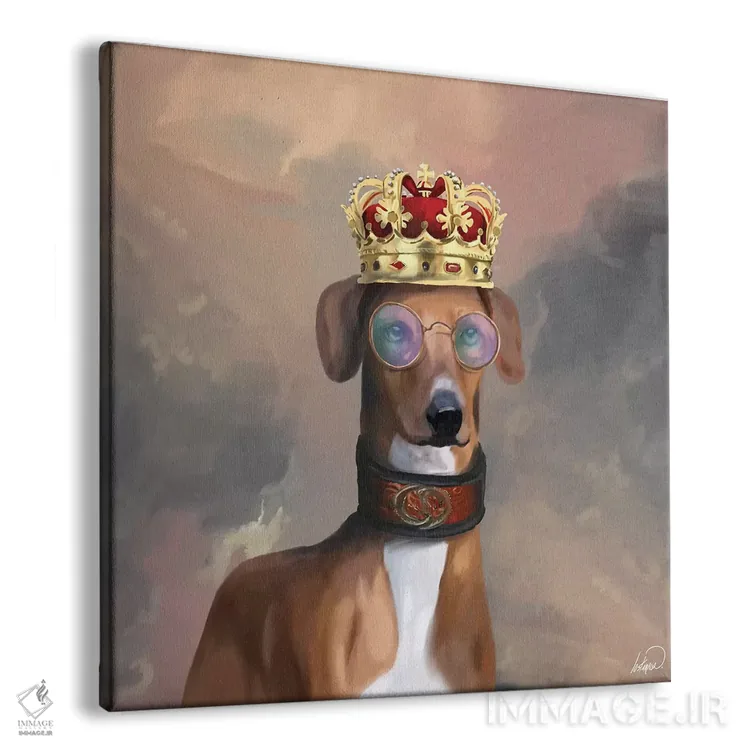 تابلو دکوراتیو آزاواک مد روز اثر لاستاناو - نمای پرسپکتیو محصول