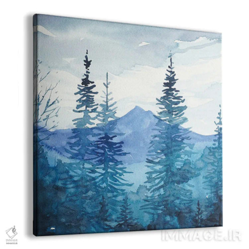 تابلو دکوراتیو زمستان اثر لویزا میلیسنت - نمای پرسپکتیو محصول