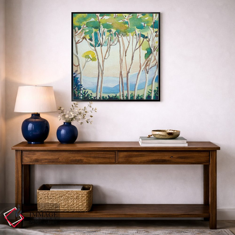 تابلو دکوراتیو غروب اکالیپتوس اثر لویزا میلیسنت - D3B