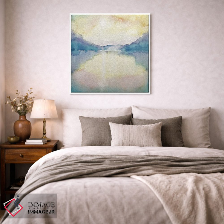 تابلو دکوراتیو جزیره آرن اثر لویزا میلیسنت - D1W