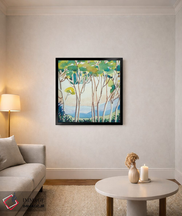 تابلو دکوراتیو غروب اکالیپتوس اثر لویزا میلیسنت - D4B