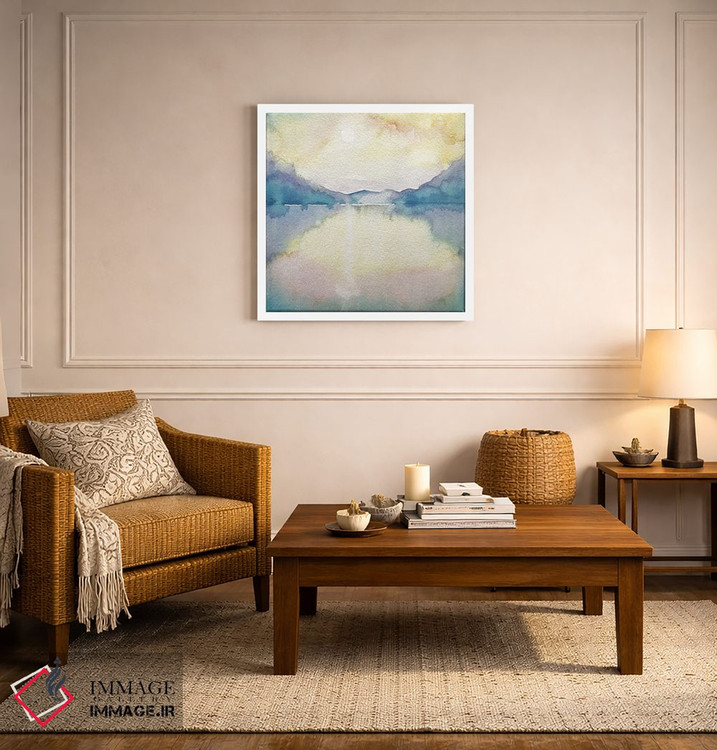 تابلو دکوراتیو جزیره آرن اثر لویزا میلیسنت - D4W