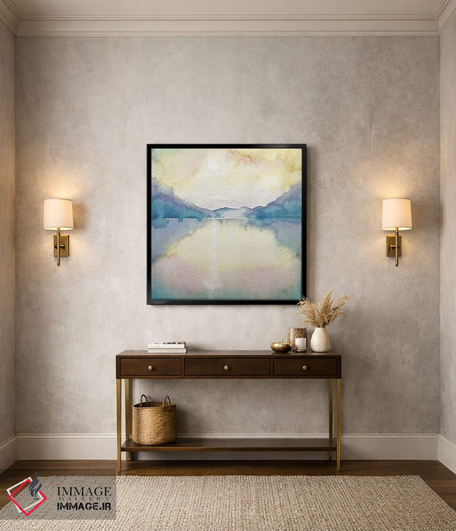 تابلو دکوراتیو جزیره آرن اثر لویزا میلیسنت - D3B