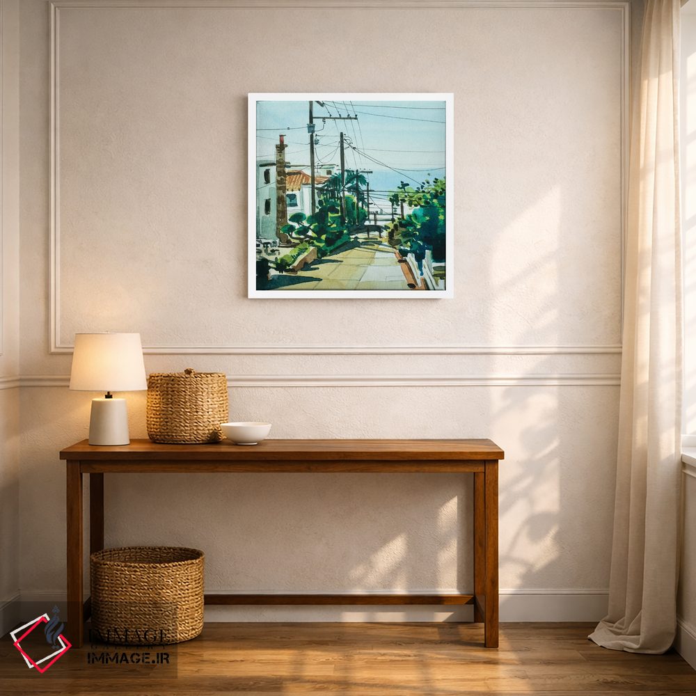 تابلو دکوراتیو خیابان پیاده روی ۹۰۲۶۶ اثر لویزا میلیسنت - D5W