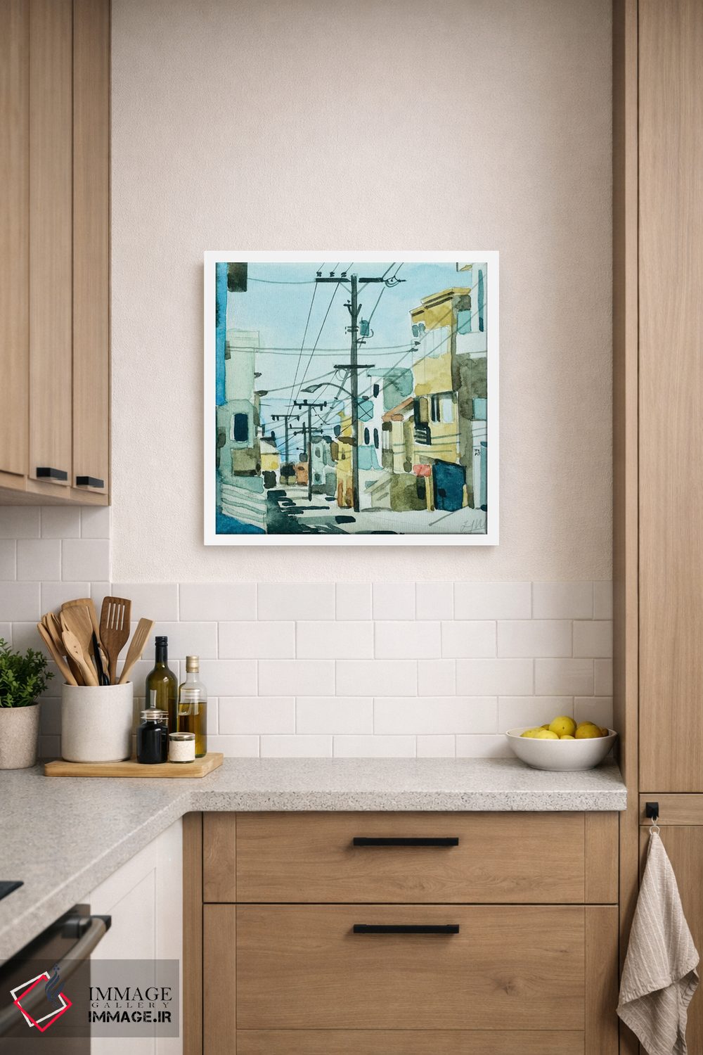 تابلو دکوراتیو به سوی ساحل اثر لویزا میلیسنت - D6W