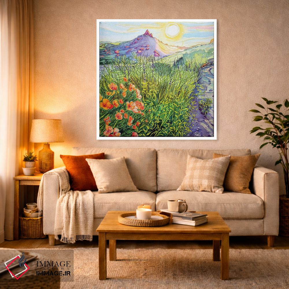 تابلو دکوراتیو بهار بلوط های سنگی اثر لویزا میلیسنت - D2W