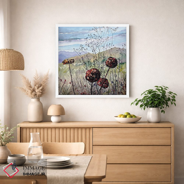 تابلو دکوراتیو گندم سیاه نوامبر اثر لویزا میلیسنت - D1W