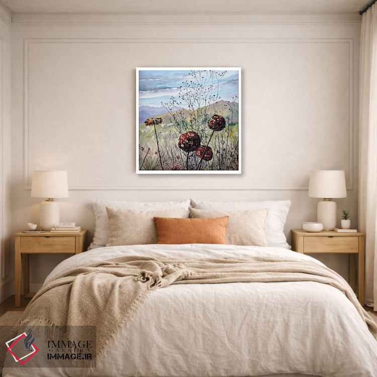 تابلو دکوراتیو گندم سیاه نوامبر اثر لویزا میلیسنت - D4W