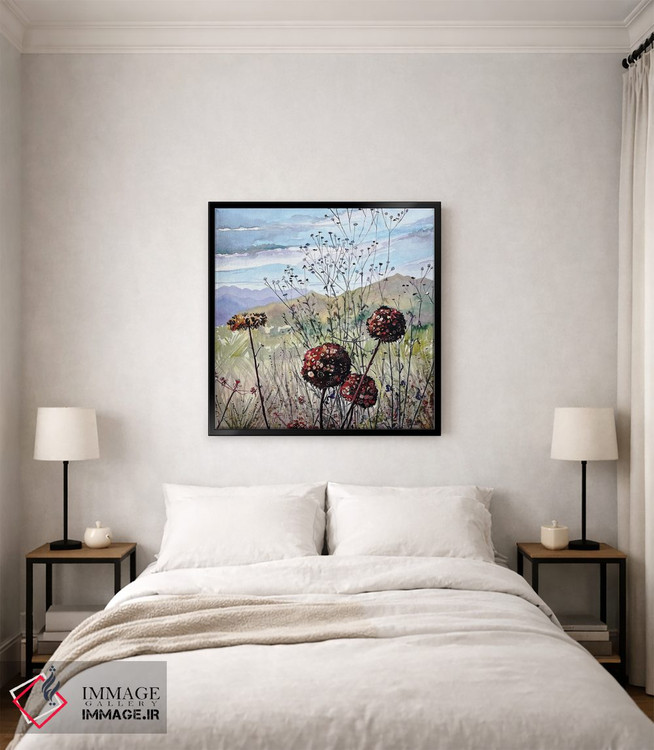 تابلو دکوراتیو گندم سیاه نوامبر اثر لویزا میلیسنت - D3B