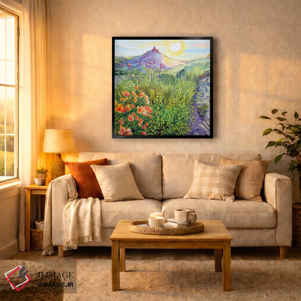 تابلو دکوراتیو بهار بلوط های سنگی اثر لویزا میلیسنت - D6B