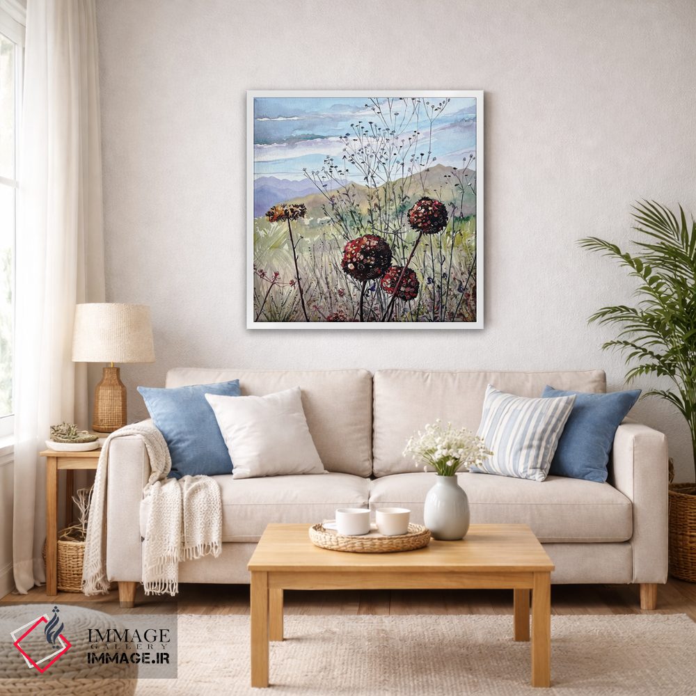 تابلو دکوراتیو گندم سیاه نوامبر اثر لویزا میلیسنت - D5W