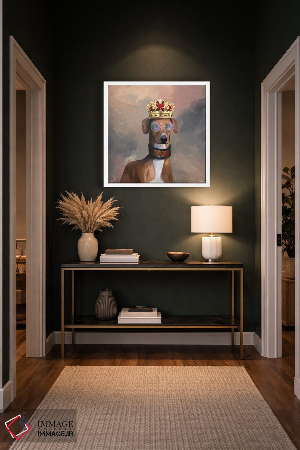 تابلو دکوراتیو آزاواک مد روز اثر لاستاناو - D6W