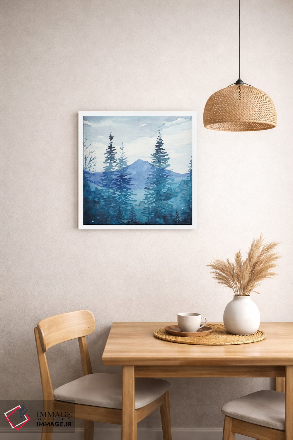 تابلو دکوراتیو زمستان اثر لویزا میلیسنت - D1W