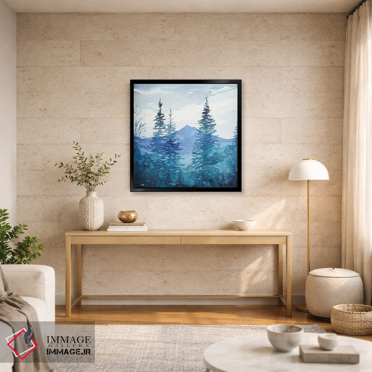 تابلو دکوراتیو زمستان اثر لویزا میلیسنت - D5B