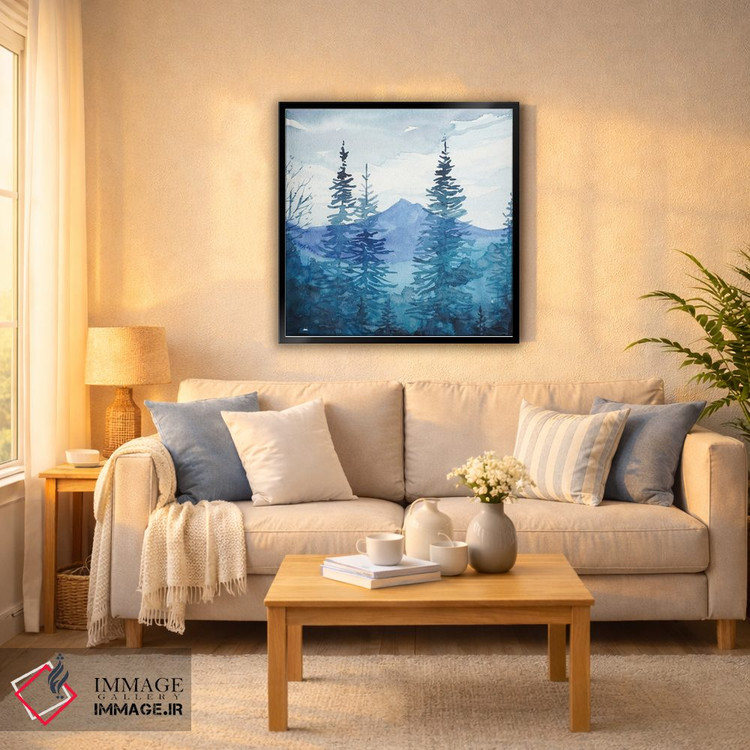 تابلو دکوراتیو زمستان اثر لویزا میلیسنت - D6B