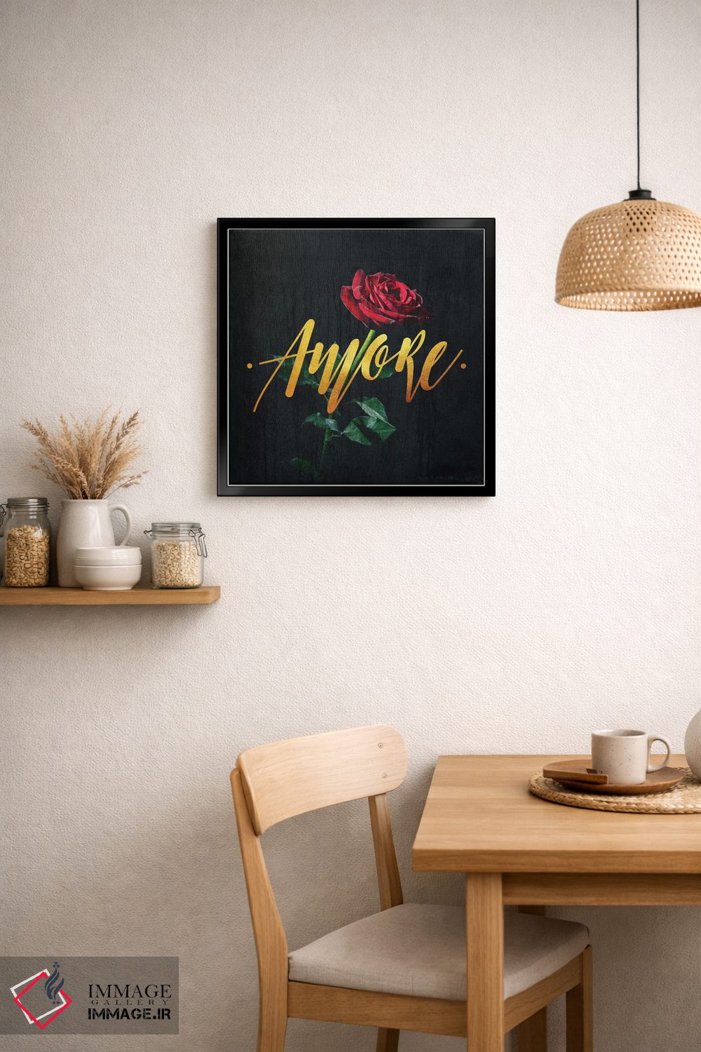 تابلو دکوراتیو عشق اثر لاستاناو - D4B