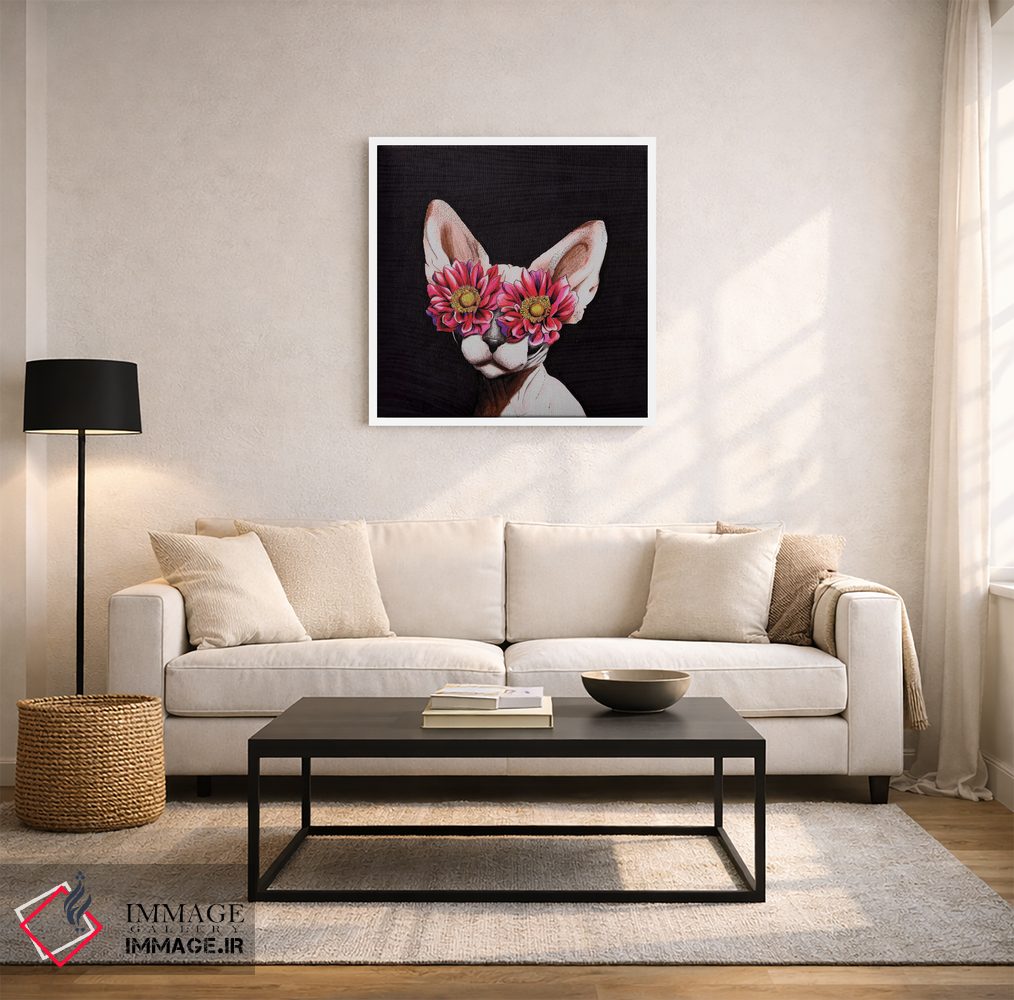 تابلو دکوراتیو گربه مصری اثر لاستاناو - D2W