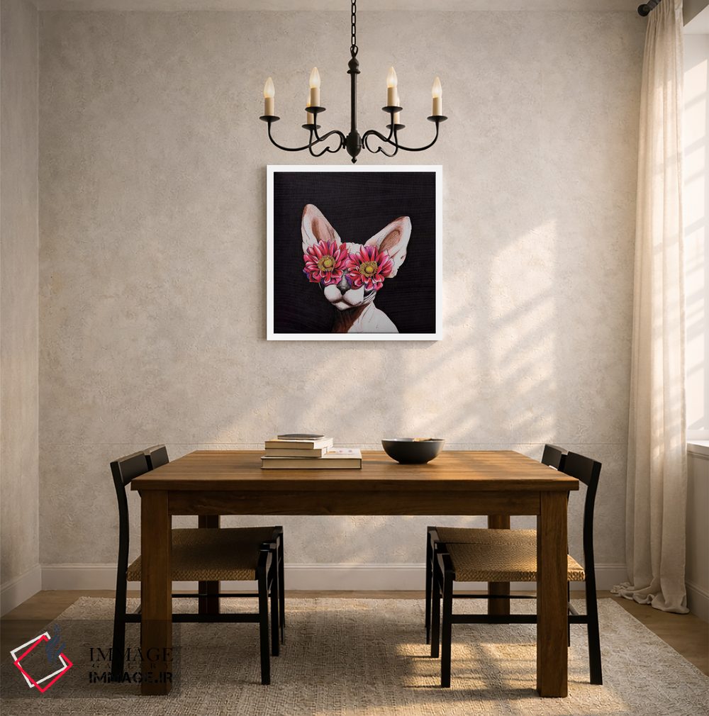 تابلو دکوراتیو گربه مصری اثر لاستاناو - D3W