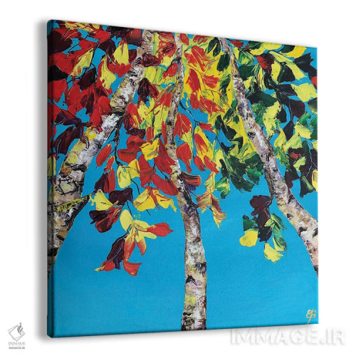 تابلو دکوراتیو سمفونی پاییز I اثر لنا اسمیرنوا - نمای پرسپکتیو محصول