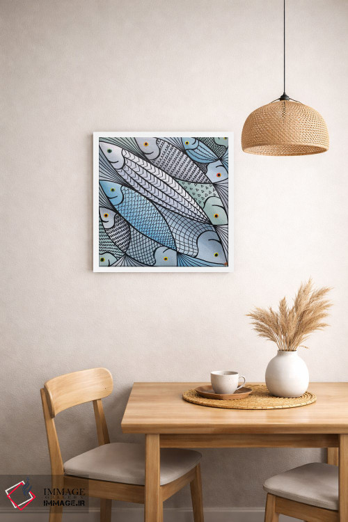تابلو دکوراتیو وضع آشفته اثر لنا اسمیرنوا - D1W