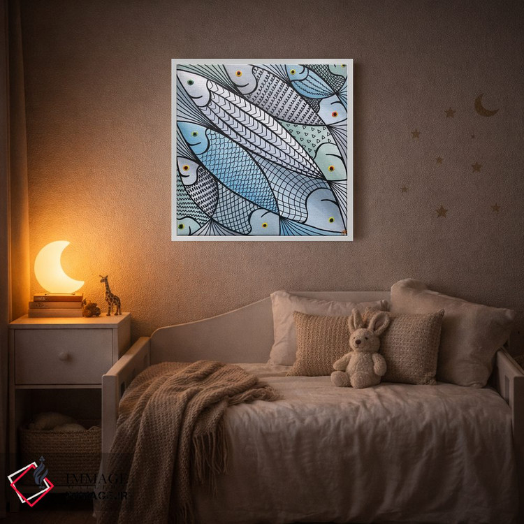 تابلو دکوراتیو وضع آشفته اثر لنا اسمیرنوا - D2W