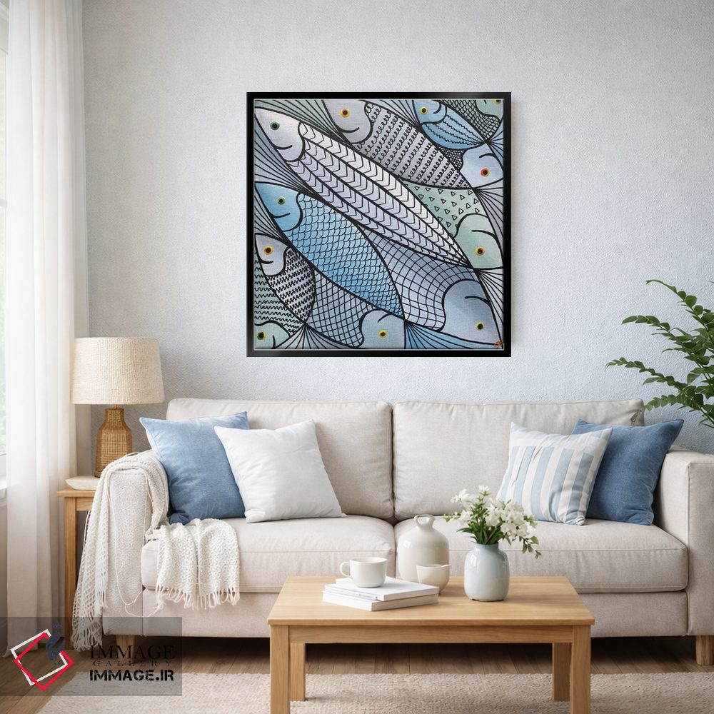 تابلو دکوراتیو وضع آشفته اثر لنا اسمیرنوا - D4B