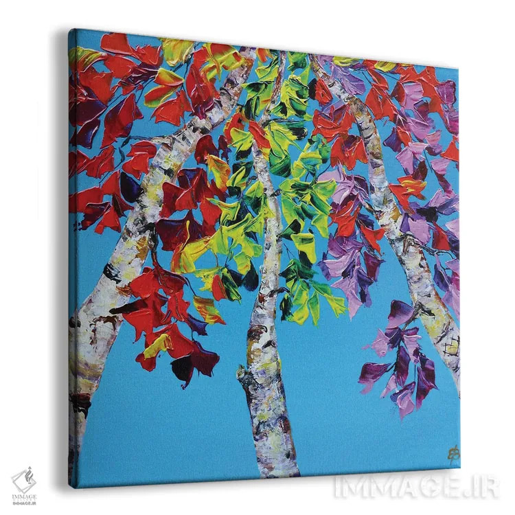 تابلو دکوراتیو سمفونی پاییزی I اثر لنا اسمیرنوا - نمای پرسپکتیو محصول