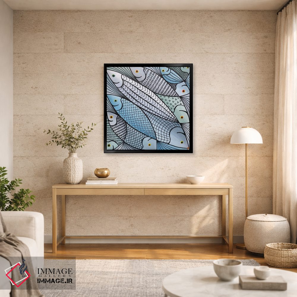 تابلو دکوراتیو وضع آشفته اثر لنا اسمیرنوا - D3B