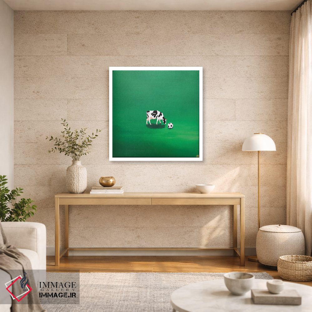 تابلو دکوراتیو چراگاه اثر لنا اسمیرنوا - D2W