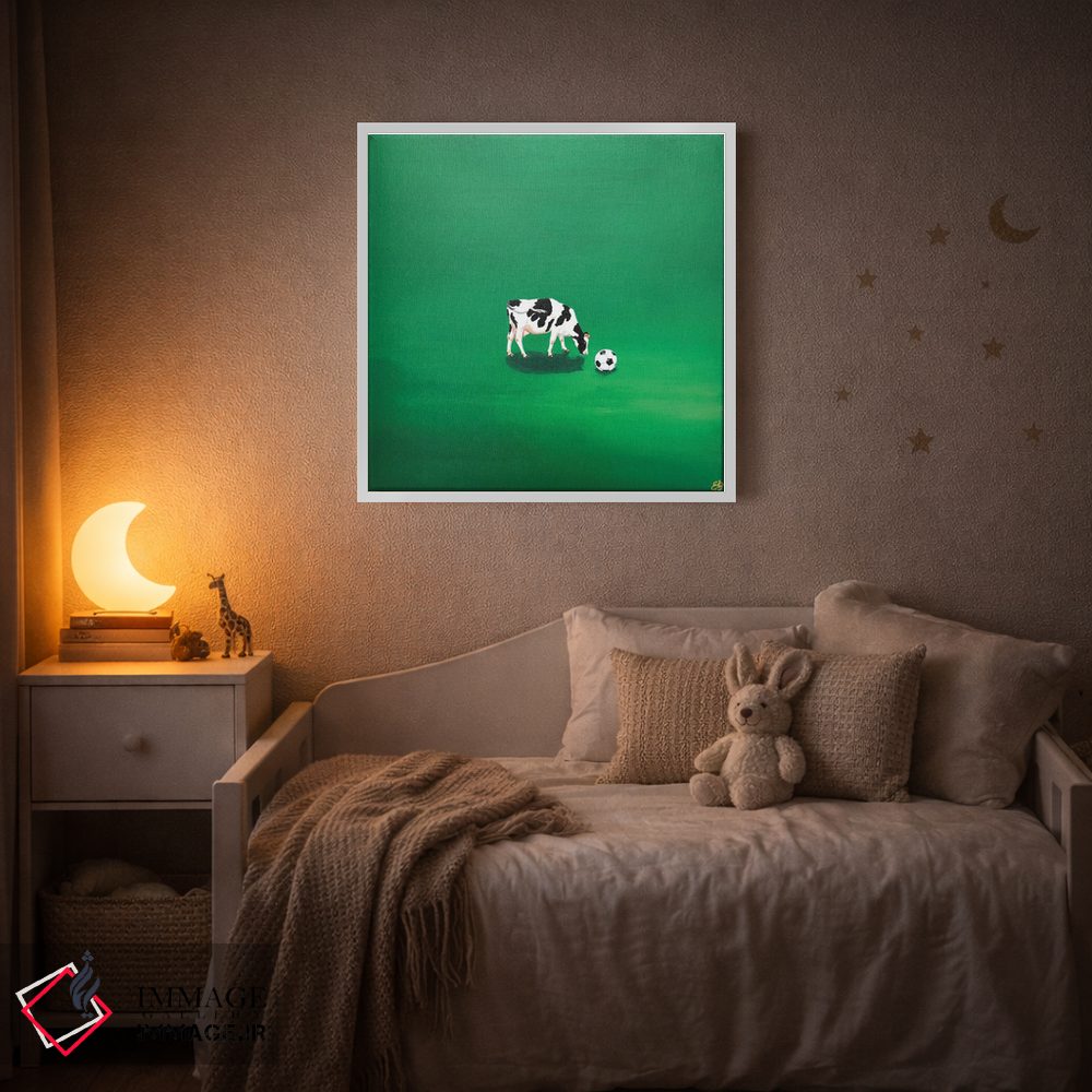 تابلو دکوراتیو چراگاه اثر لنا اسمیرنوا - D3W