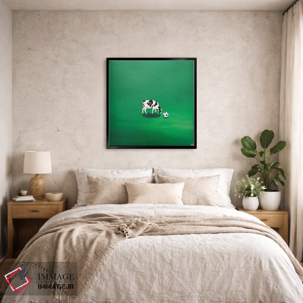 تابلو دکوراتیو چراگاه اثر لنا اسمیرنوا - D6B