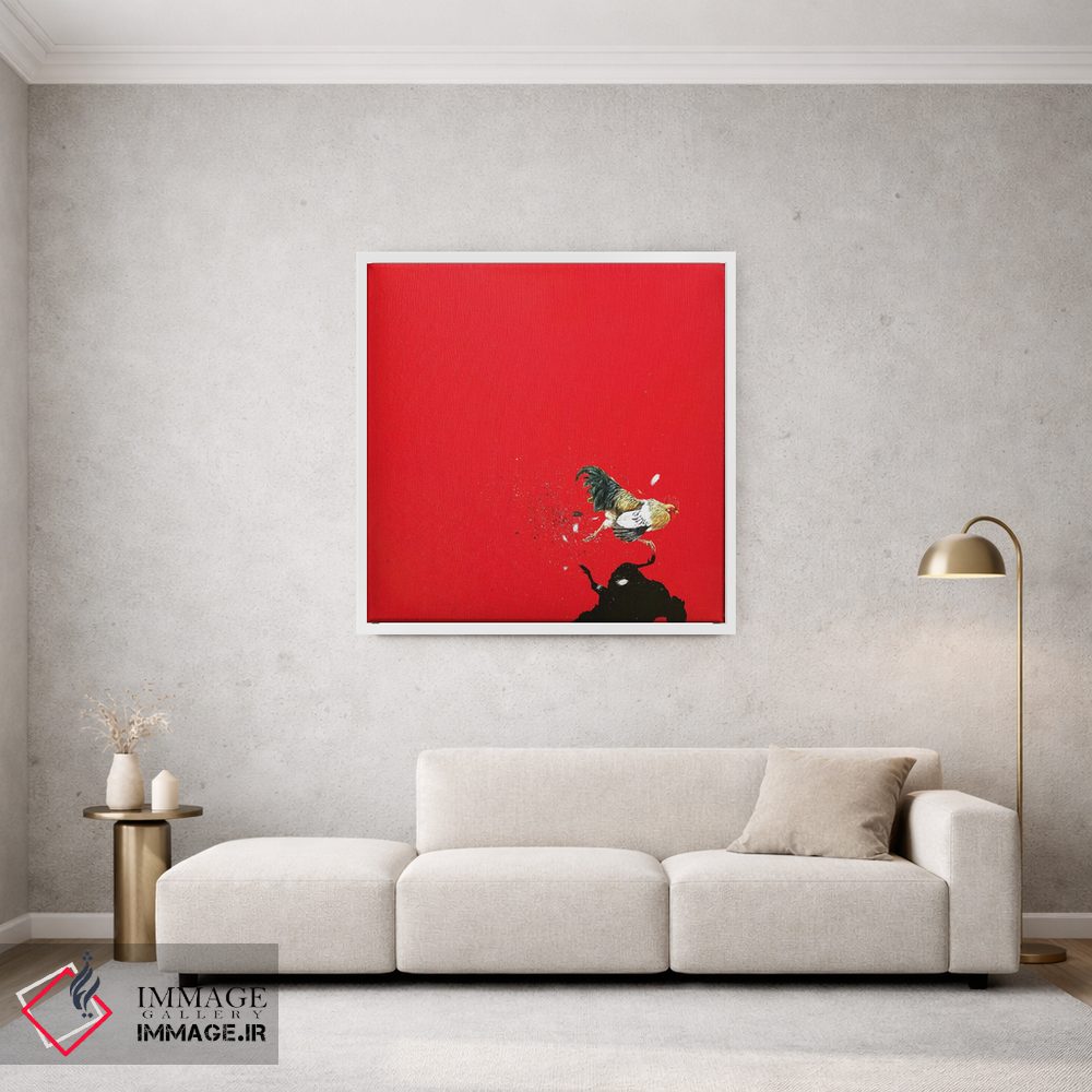 تابلو دکوراتیو سایه های مسابقه II اثر لنا اسمیرنوا - D1W