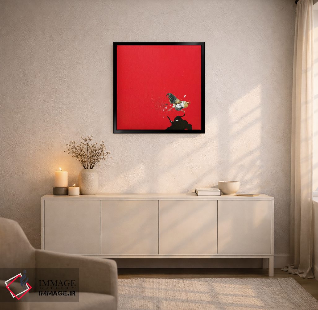 تابلو دکوراتیو سایه های مسابقه II اثر لنا اسمیرنوا - D5B