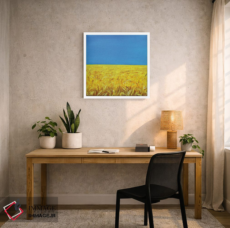 تابلو مینیمال اوکراین اثر لنا اسمیرنوا - D4W