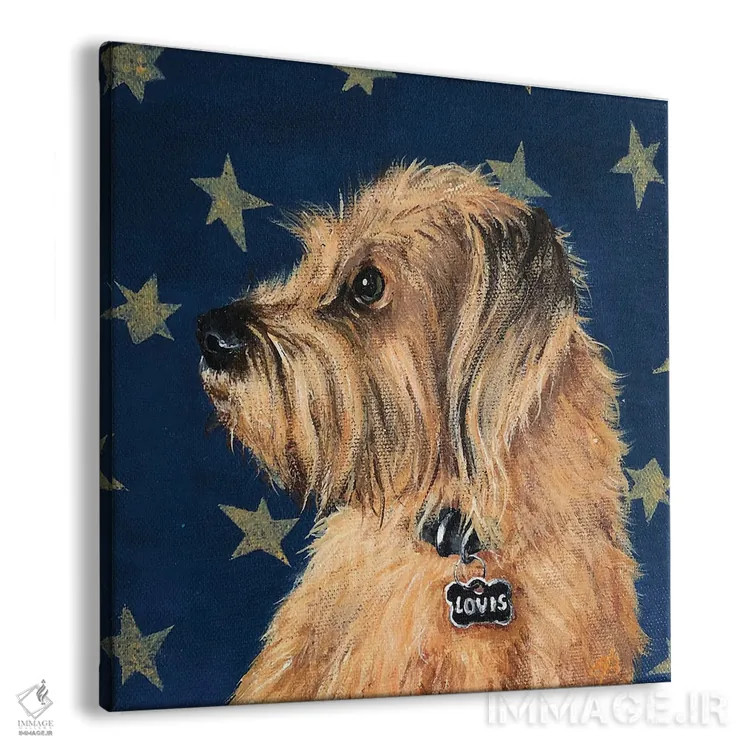 تابلو دکوراتیو لوویس اثر لنا اسمیرنوا - نمای پرسپکتیو محصول