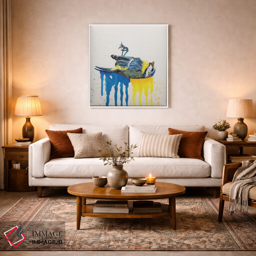 تابلو دکوراتیو چهار ماه و ده روز اثر لنا اسمیرنوا - D2W