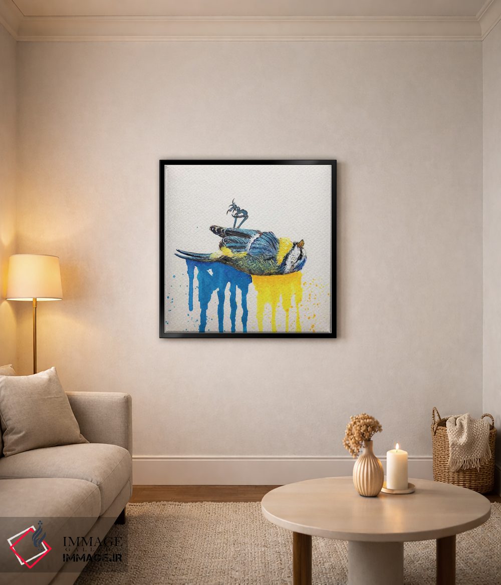 تابلو دکوراتیو چهار ماه و ده روز اثر لنا اسمیرنوا - D5B