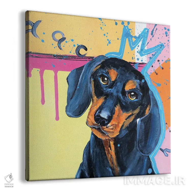 تابلو دکوراتیو داخ اثر لنا اسمیرنوا - نمای پرسپکتیو محصول