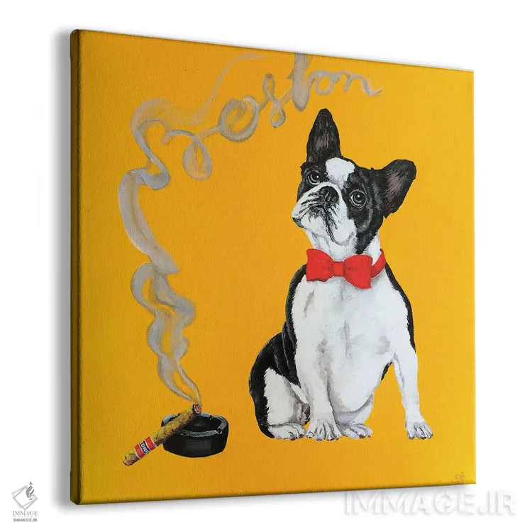 تابلو دکوراتیو بوستون اثر لنا اسمیرنوا - نمای پرسپکتیو محصول