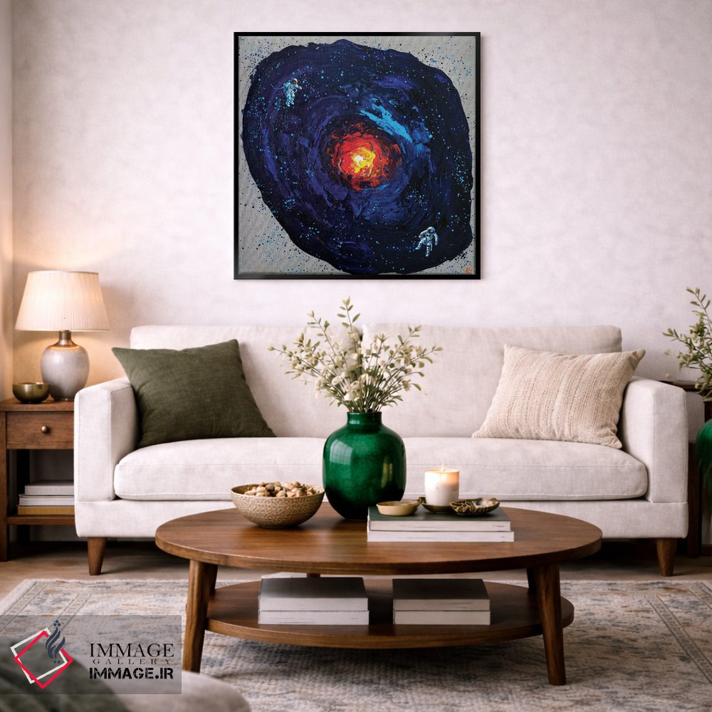 تابلو دکوراتیو کیهان شماره چهارده اثر لنا اسمیرنوا - D5B