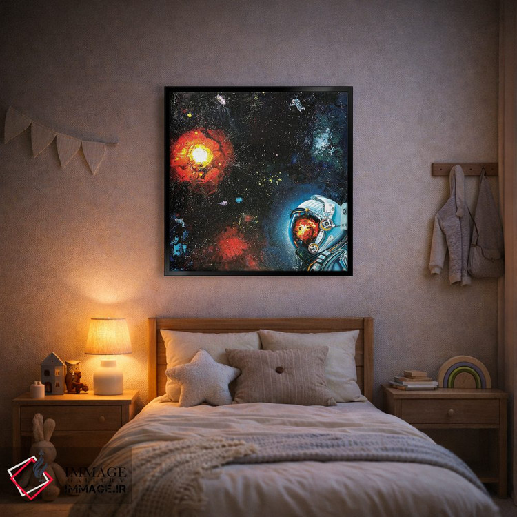 تابلو دکوراتیو کیهان شماره سیزده اثر لنا اسمیرنوا - D1B