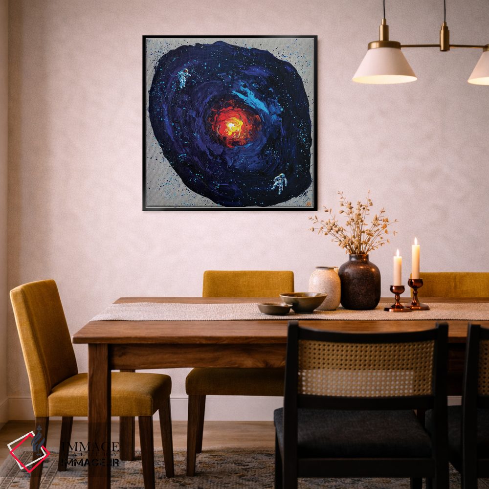 تابلو دکوراتیو کیهان شماره چهارده اثر لنا اسمیرنوا - D6B