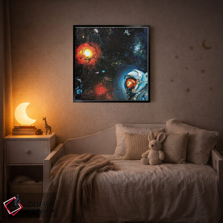 تابلو دکوراتیو کیهان شماره سیزده اثر لنا اسمیرنوا - D3B