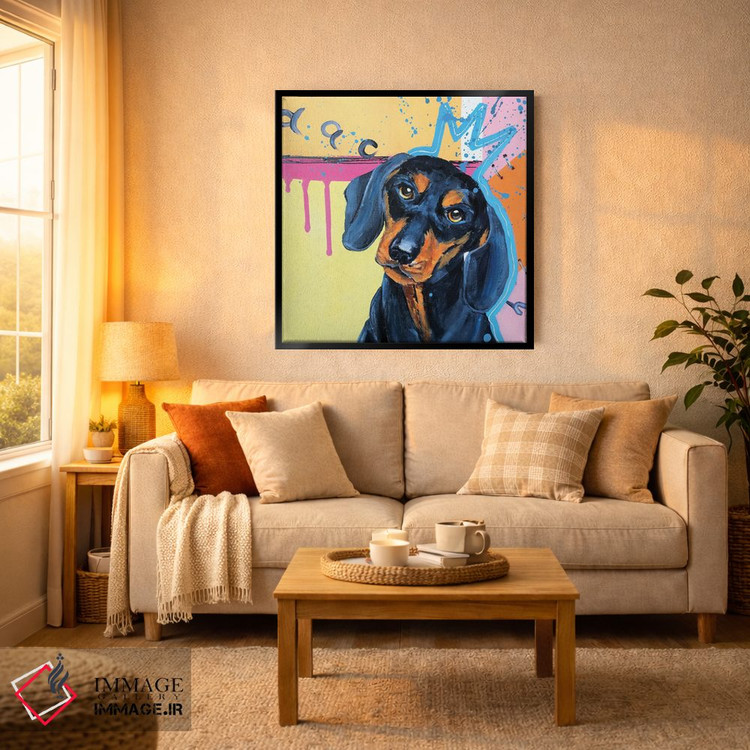 تابلو دکوراتیو داخ اثر لنا اسمیرنوا - D5B