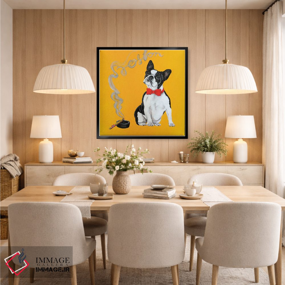 تابلو دکوراتیو بوستون اثر لنا اسمیرنوا - D6B