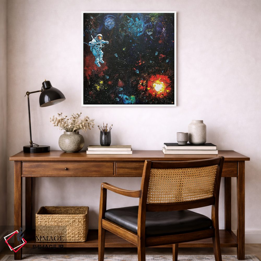 تابلو دکوراتیو کیهان شماره دوازده اثر لنا اسمیرنوا - D4W