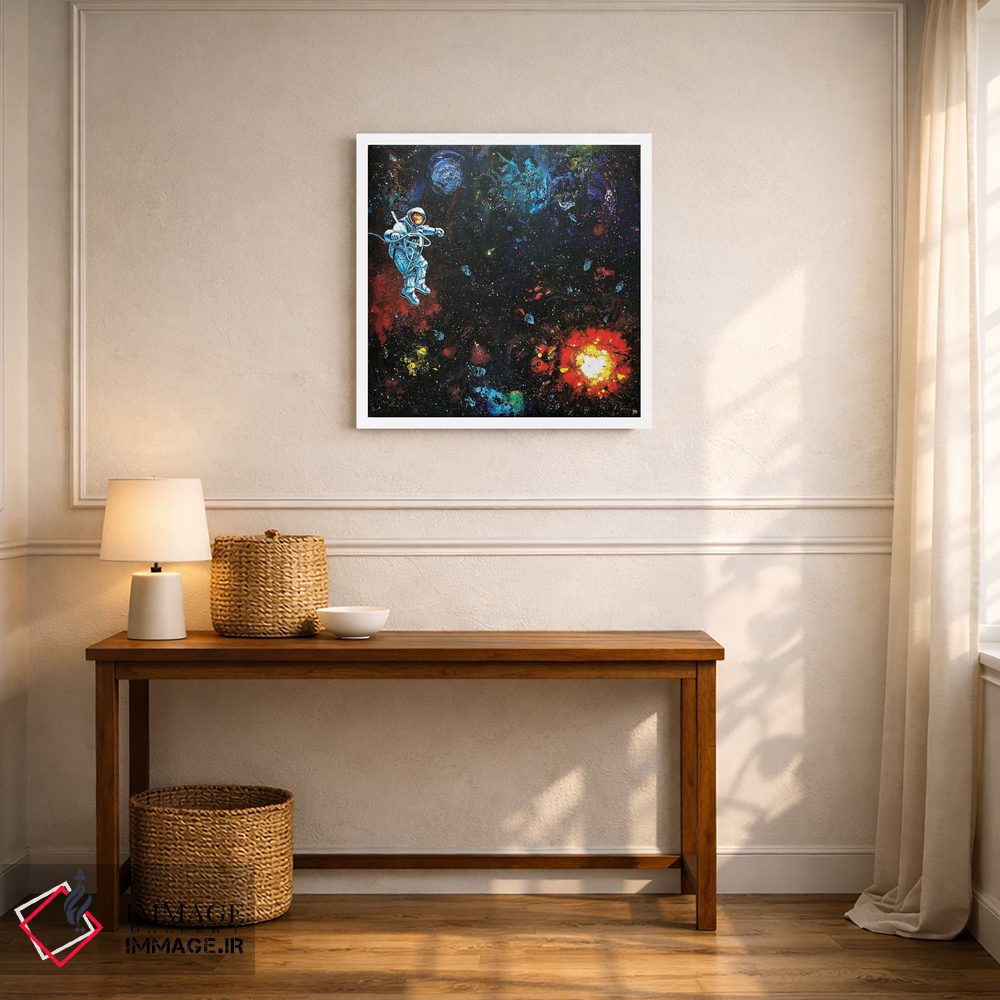 تابلو دکوراتیو کیهان شماره دوازده اثر لنا اسمیرنوا - D3W