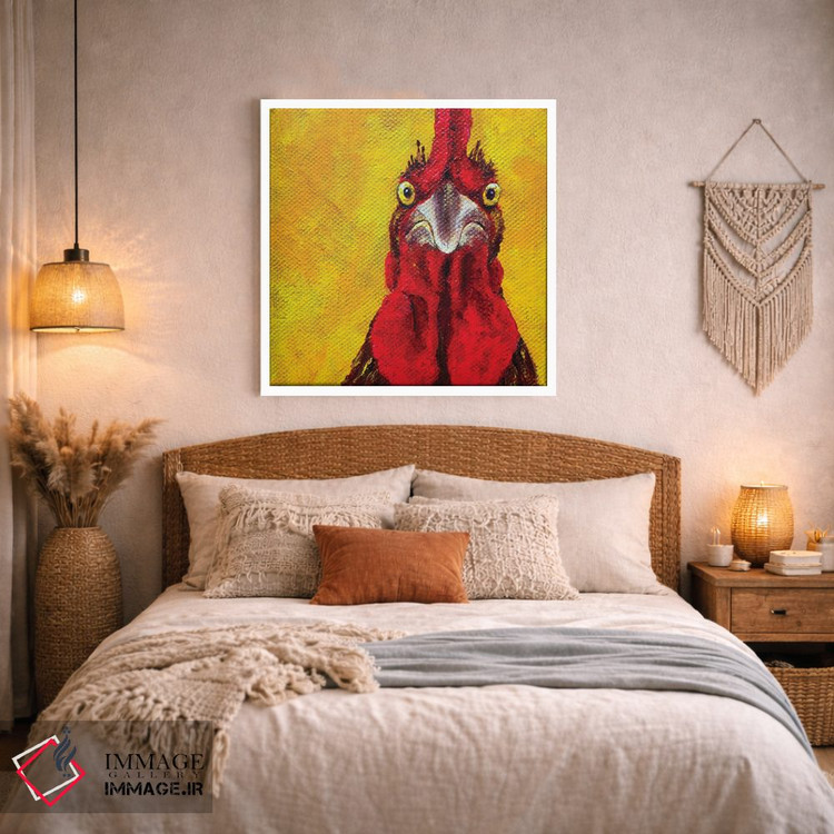 تابلو دکوراتیو من دیوانه ام اثر لنا اسمیرنوا - D3W